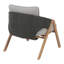 Chaise de patio avec coussins (ensemble de 2)-1941472500