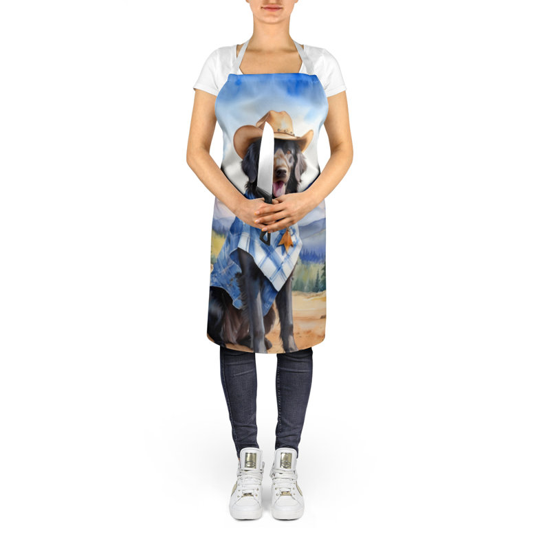 No Pattern Bib Apron