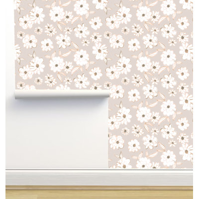 Rouleau de papier peint adhésif L 6 pi x l 24 po Crystal W Design