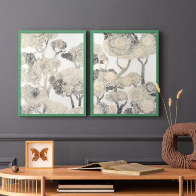 Impression encadrée Dewdrop Maple I-Premium - prête à être accrochée - aucun clou requis - aucun clou requis