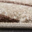 Tapis beige à motif abstrait Arhan-72616498