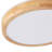 Dimmable Wood LED Flush Mount Ceiling Light, 5CCT 3000K-6000K Modern Round Close to Ceiling Lighting Fixtures for Bedroom, Kitchen, Hallway, Laundry Room-1596253691-1596253684