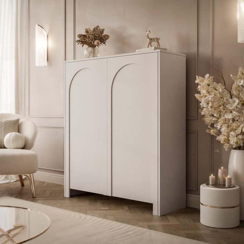 ARIADNA Highboard Accent Chest, Cashmere