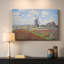 Tulip Fields with the Rijnsburg Windmill-Claude Monet-Gallery Wrapped Canvas-1886-285434251