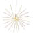 Kurt Adler Pre-Lit 3D Fairy Starburst Light, Warm White, 12in