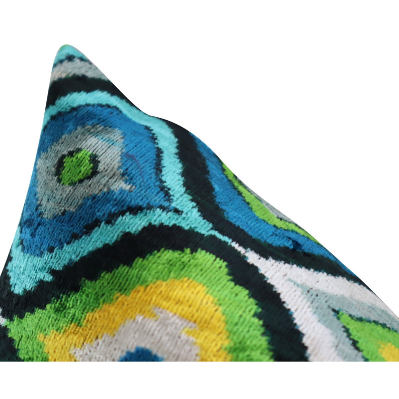 Velvet Lumbar Pillow Cover & Insert