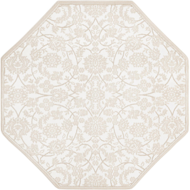 Emigdio Oriental Indoor Rug, Octagon 5'3"