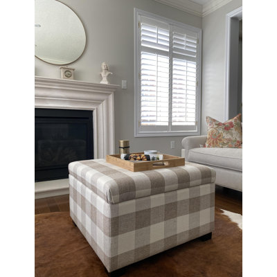 Repose-pieds de rangement pour table basse Taylormarie