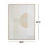 «Minimalist Mid Century Modern Abstract - Floater Frame», impression sur toile