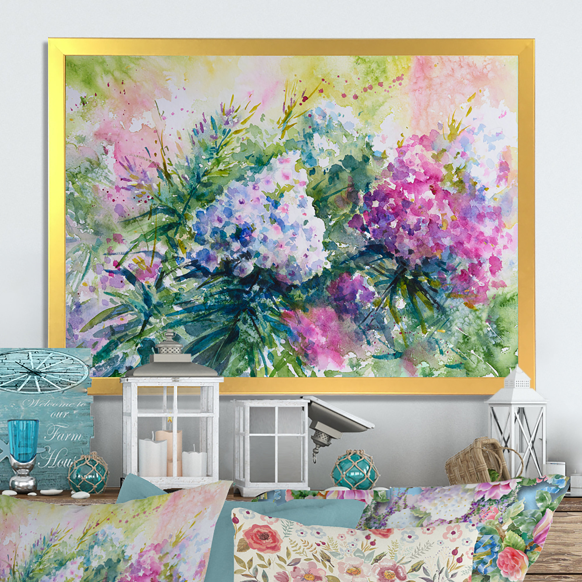 Winston Porter Still Life With Lilacs On Canvas Painting & Reviews