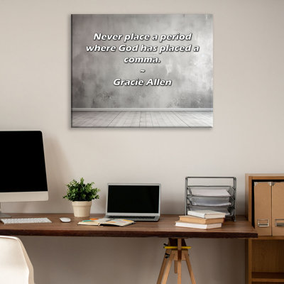 Astoria Grand Gallery Wrapped Canvas By Candace Fleming: "I dreamed that I was loved. I woke and foun