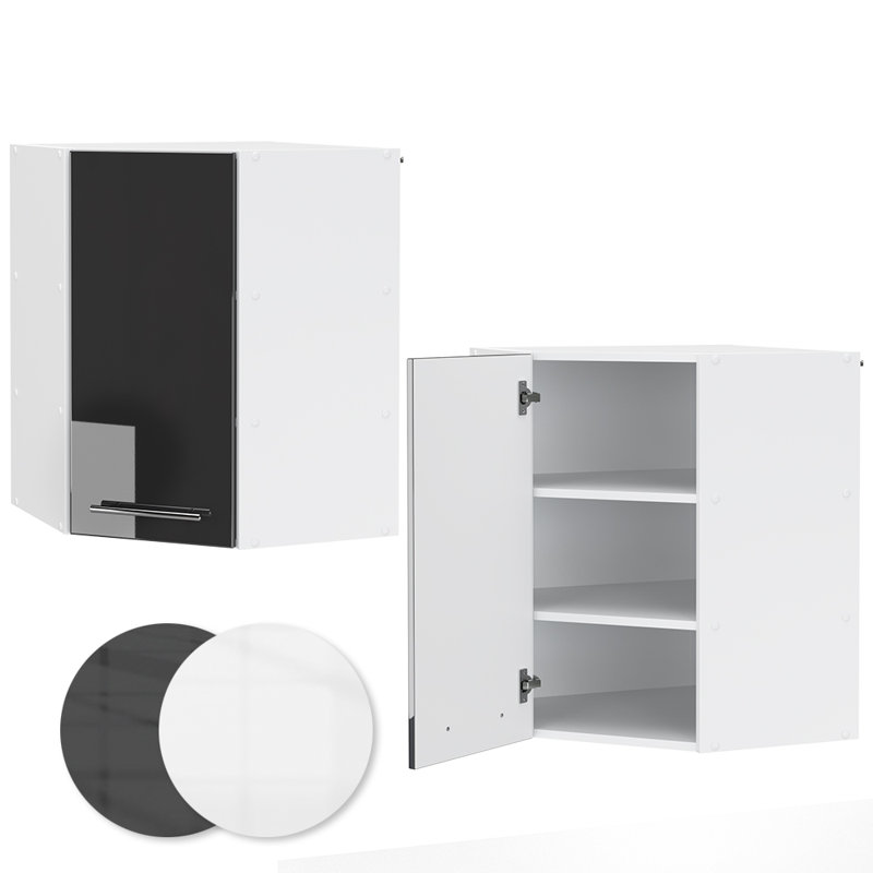 Banta Glossy Wall Unit, Anthracite