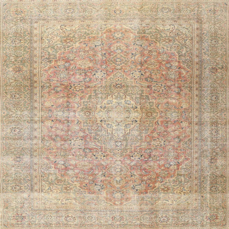 Oriental Indoor Rug, Round 5'