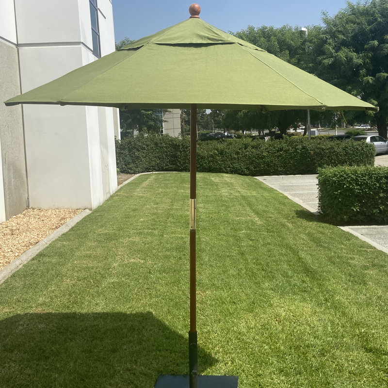 Parasol de marché 72 po Fieldsville, Gazon synthétique