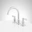 Robinet de salle de bain surdimensionné 1,2 GPM Greyfield avec poignées leviers en métal et ensemble de bonde escamotable-114979652