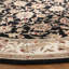 Tapis vert / noir en laine crocheté à la main Helena-1924674710