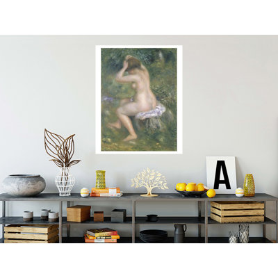«A Bather» par Pierre-Auguste Renoir - Estampe numérique