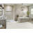 Tropez Caimbella 18 in. x 36 in. 5mm 12mil Waterproof Rigid Core Luxury Vinyl Tile Flooring-87351079