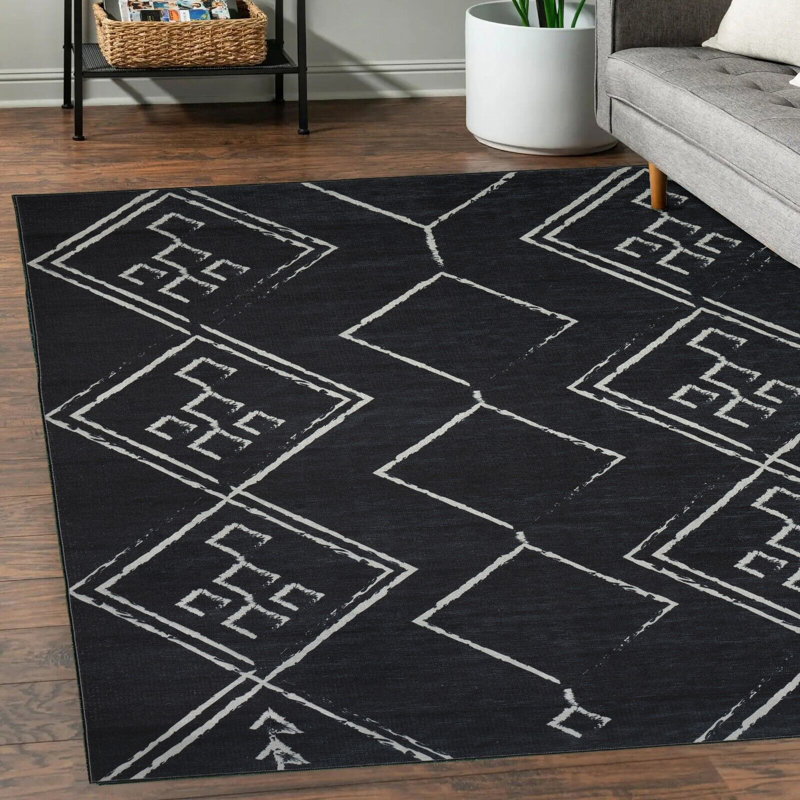 Tapis rustique Union Union, Rectangle 5 pi 8 po x 9 pi