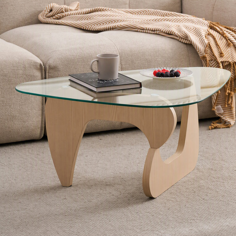 Table basse de style campagnard Century, 15.74" H x 35.82" W x 25.59" D, Brown