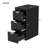 12" Wall Mounted Floating Side Cabinet with Drawers | Multifunctional Storage Solution for Bathroom & Living Room-665414359
