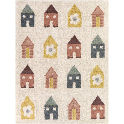 Tapis multicolore Ville Ville