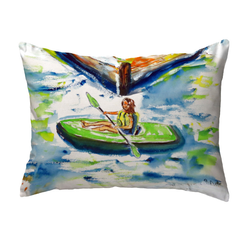  Coussin lombaire intérieur / extérieur Eva, H 16 po x l 20 po x P 6 po