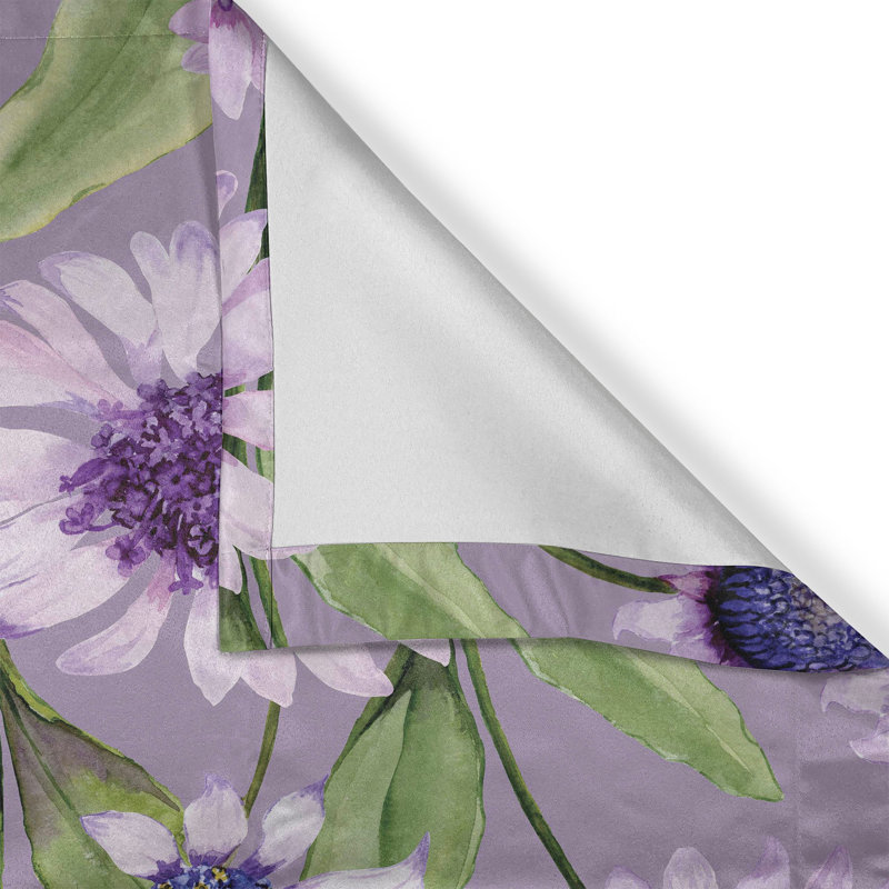 Semi Sheer Curtain Pair
