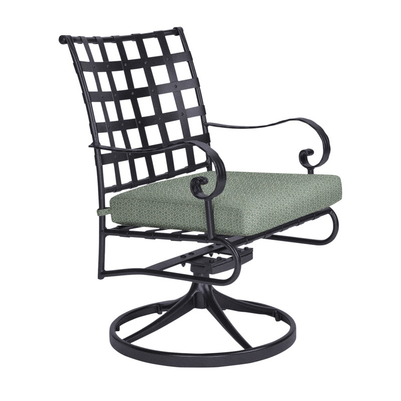 Classico Outdoor Rocker Chair, Graphite, Cast Lagoon