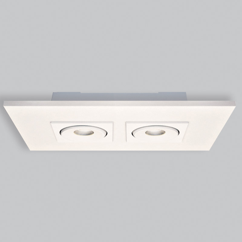 Marc 2 - Light 16.5354" Cluster Square / Rectangle LED Flush Mount