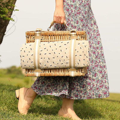 Willow Picnic Basket Set