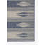 Tapis intérieur / extérieur bleu / beige Hadlee-1699590313
