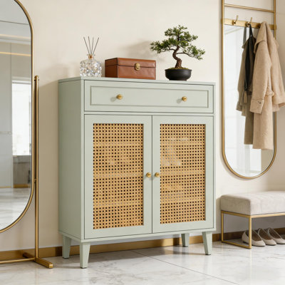 Shoe Cabinet with Drawer