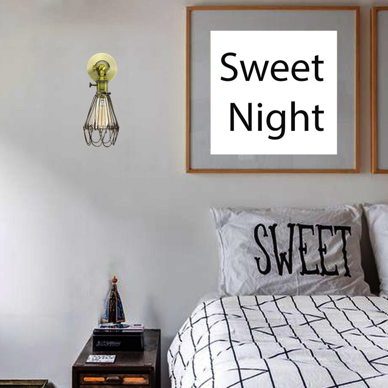 Bruckmann Wall Sconce, Yes, Green Brass/Brushed Brass