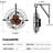 20" Wall Mounted Fan With 6 Speeds And Adjustable Tilt Head