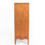 Armoire de plancher autoportante moderne pour salle de bain, armoire de rangement étroite en lin pour petits espaces