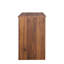 Console de bureau multifonction 118,50 po, modélisant, structure peu encombrante, console extensible noyer 118,50 po, production, fabrication, lueur-1377574158