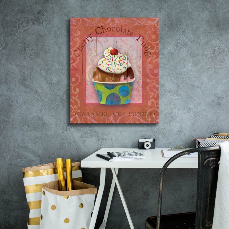 «Fiona Stokes-gilbert-ali_parlor Ice Cream 4» par Fiona Stokes-Gilbert, art mural sur toile, 20 po x 24 po, H 24 po x l 20 po