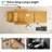 87''W 3-In-1 Convertible Sleeper Chair Bed, 3-Section Extra Length Adjustable Backrest  With 2 Cushions & Storage Bag-1712303256
