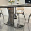 Table et chaise en pierre micro-cristalline-101079127-101079128