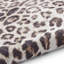 Mayaguana Faux Leopard Print area rug Printed Animal Skin Brown-629540481