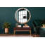 Huldar Glass Flat Wall Mirror