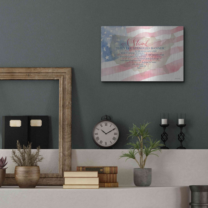 «I Stand» par Cindy Jacobs, H 12 po x l 16 po