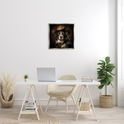 "Cowboy Sheriff Dog" par RB sur toile