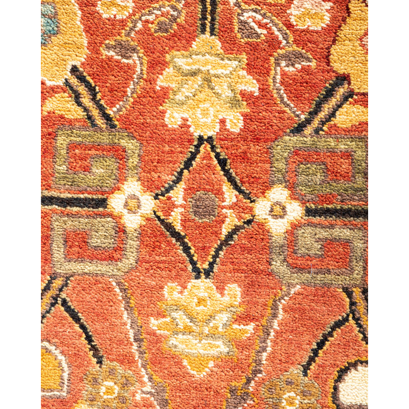 Soghra One-of-a-Kind 7' 10" X 10' 6" Hand Knotted Area Rug