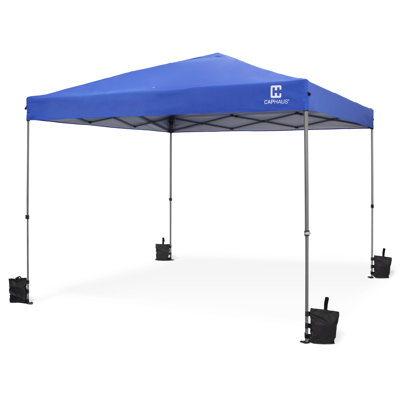Heavy-Duty Commercial Grade One-Push Pop Up Outdoor Canopy with Bag, Multiple Options