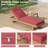 Outdoor 4'' Chaise Lounge Cushions Lounge Chair Cushions 21" W X 72" L-1925473306