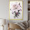 Hibiscus Glimmering Beauty I - art mural sur toile florale