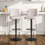 Neshay Swivel Adjustable Height Upholstered Bar Stool-1242219314