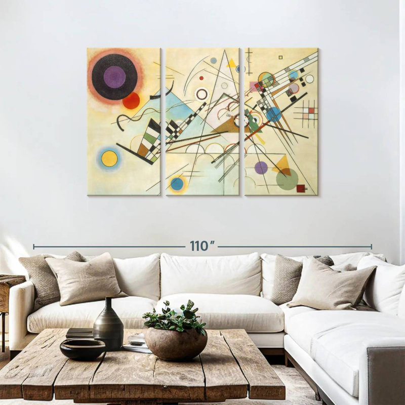 Avery Composition VIII, 48" H x 74" W